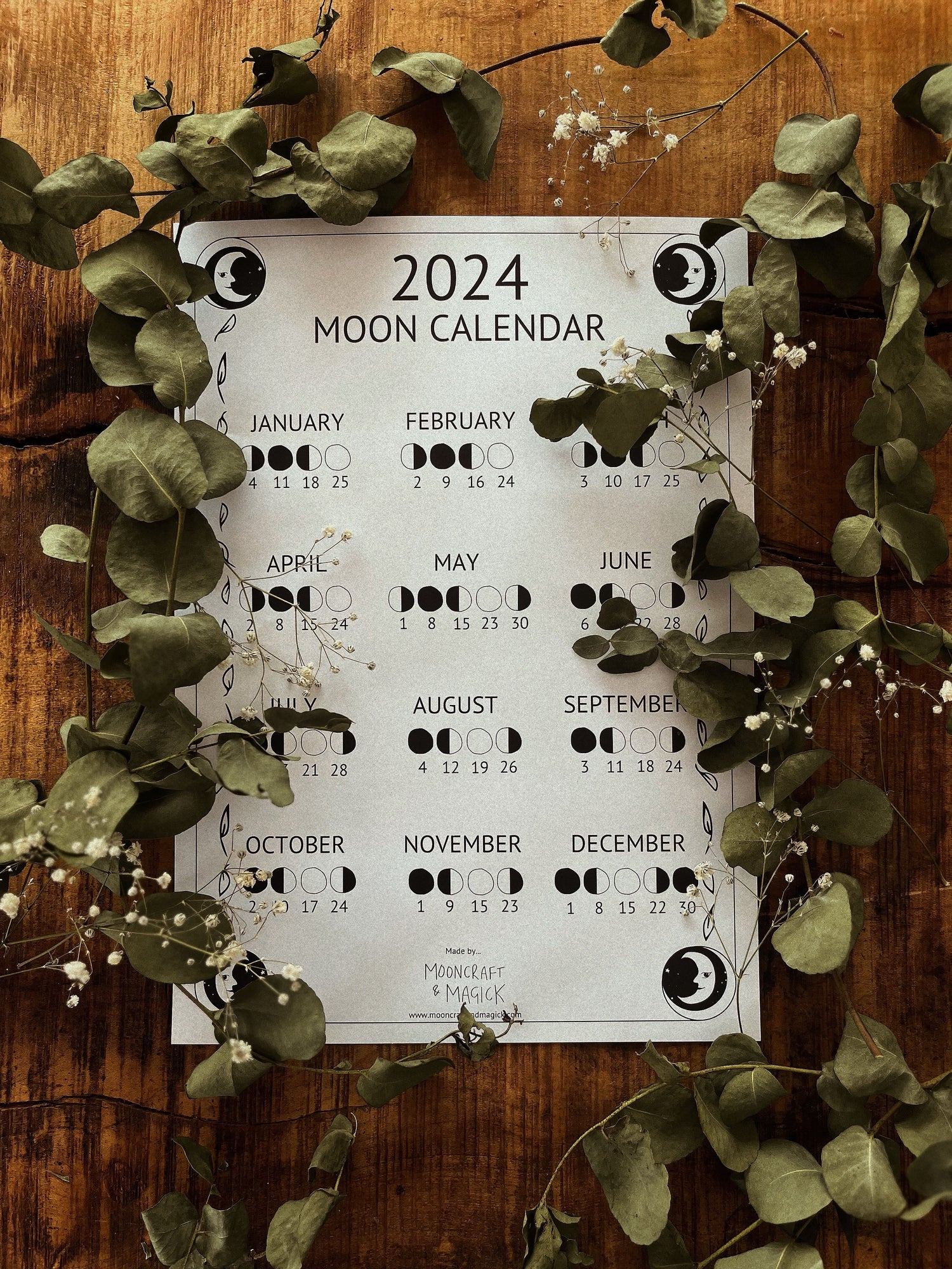 2024 UK Lunar Calendar