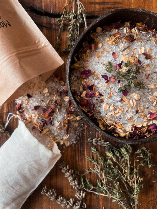 Rose, Thyme, Calendula + Oat Bath Ritual