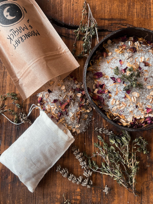 Rose, Thyme, Calendula + Oat Bath Ritual