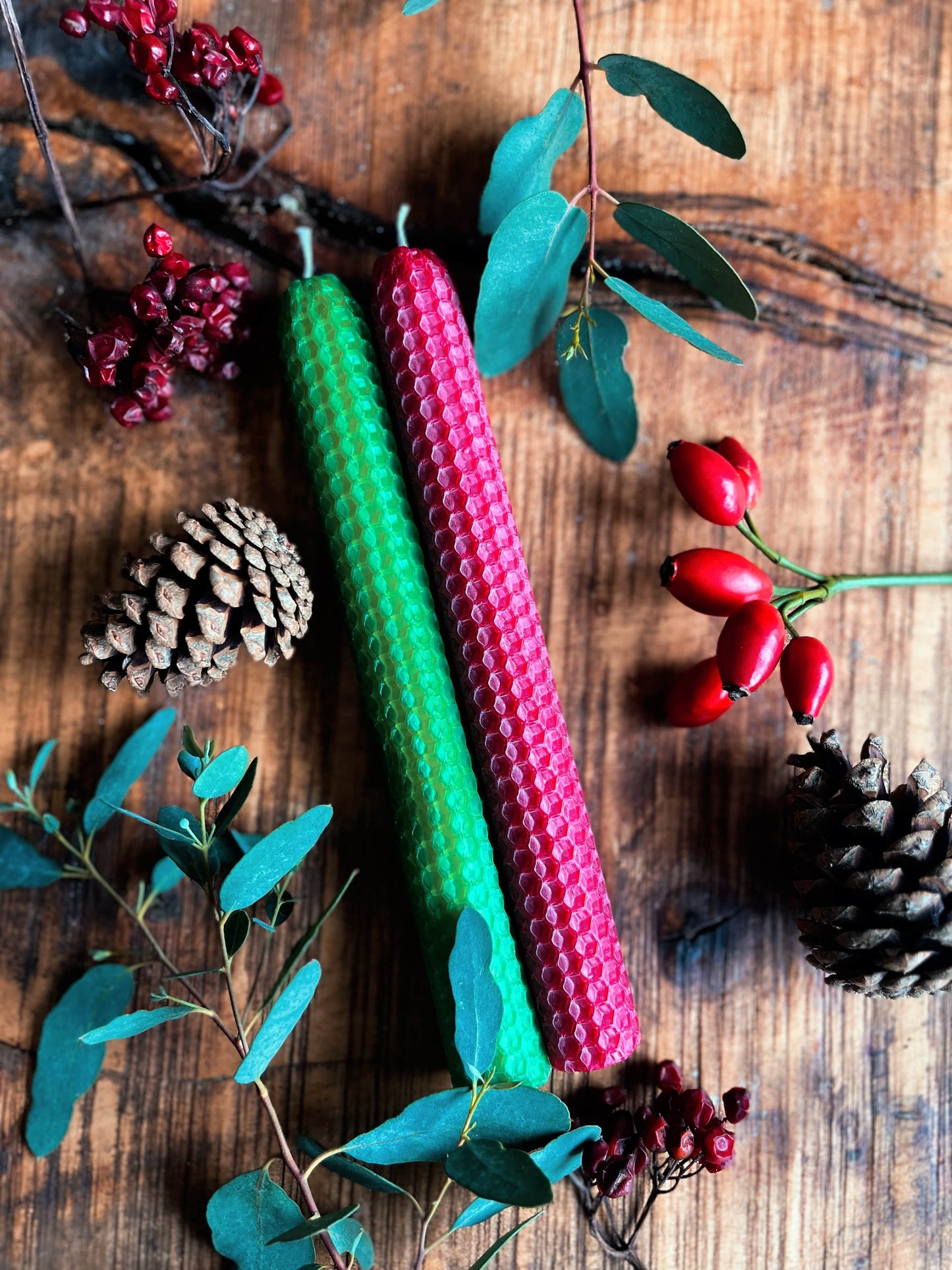 Yuletide Altar Candles