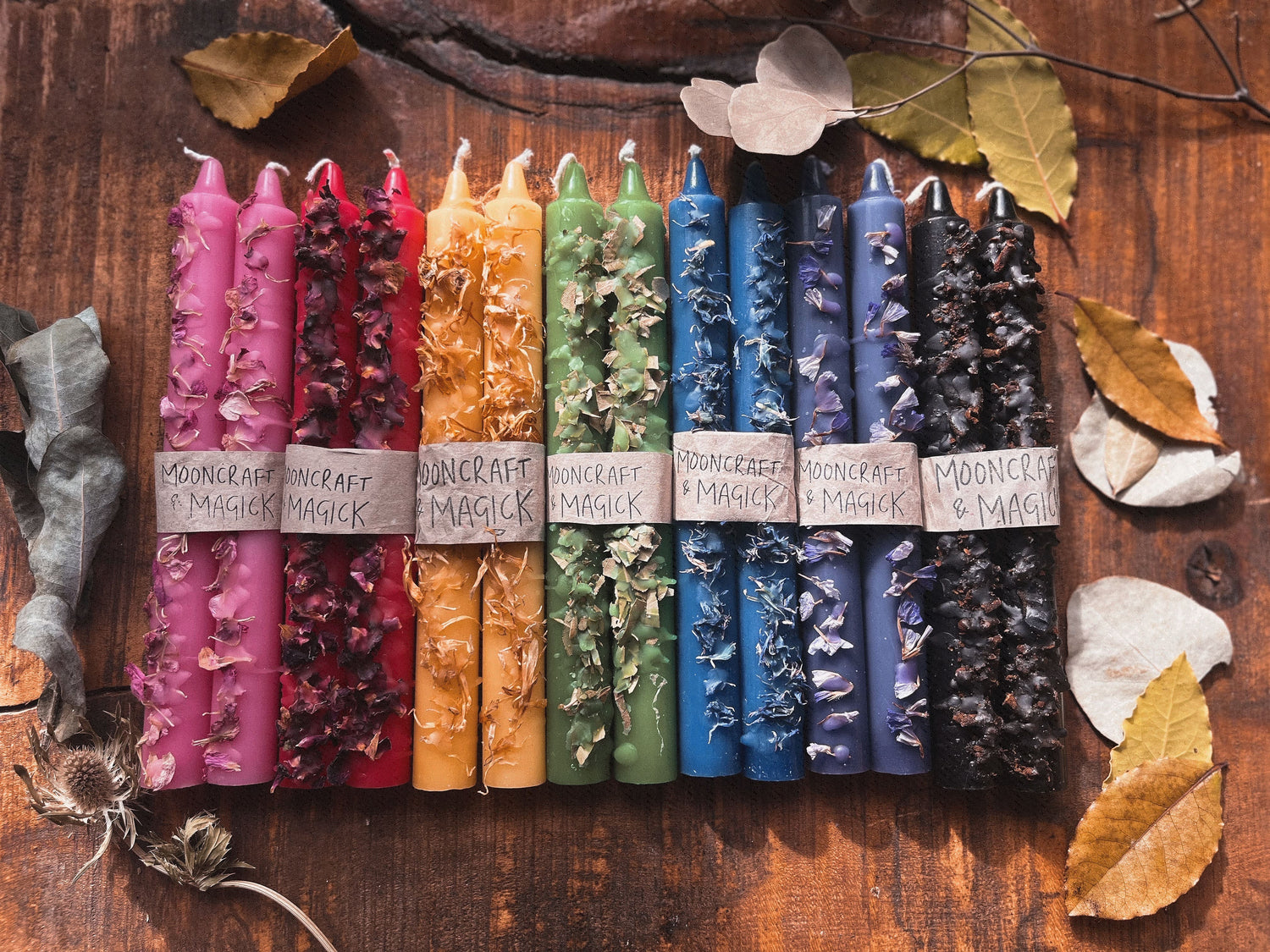 Candles, Cleansing Wands + Incense