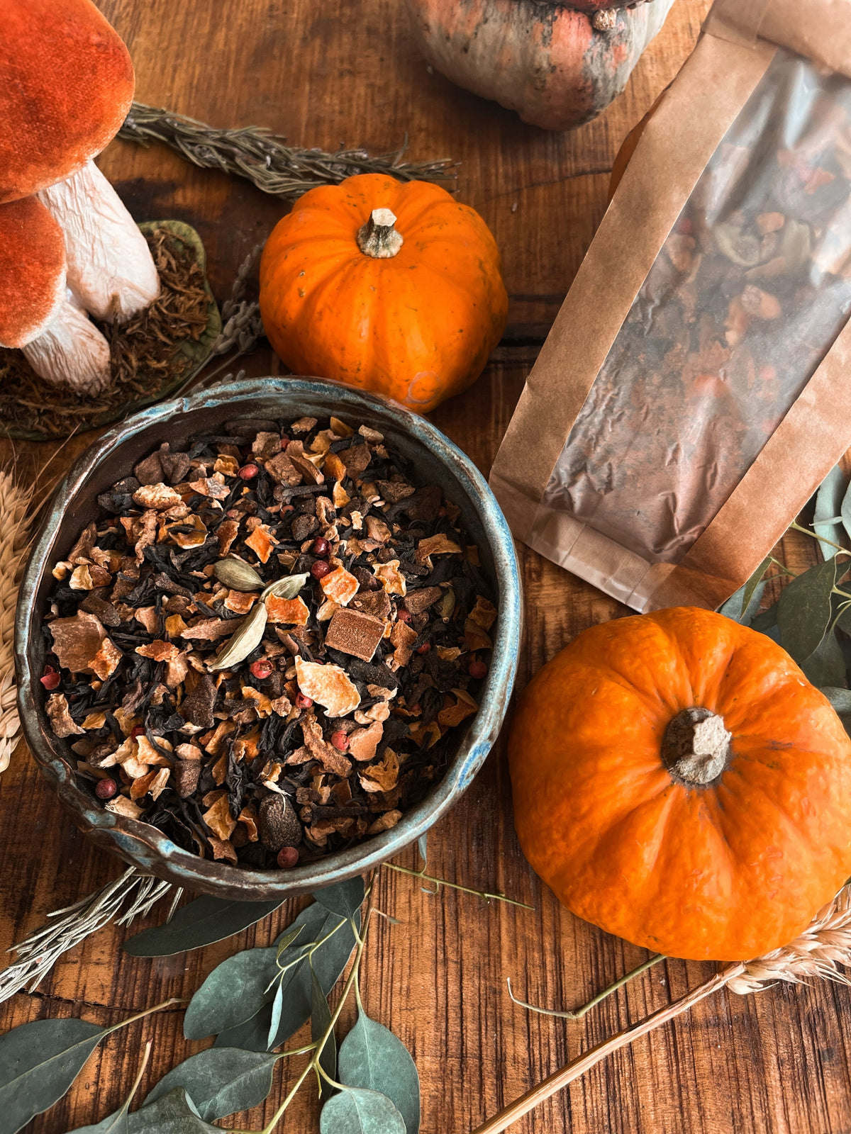 Spiced Pumpkin + Orange Chai Tea Blend