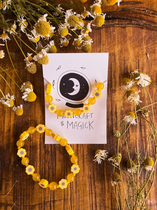 Sunflower Bracelet